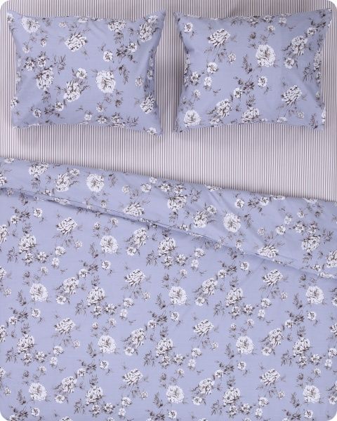 Комплект постельного белья Кантри 2 фиолетовый 