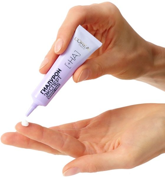 Крем для шкіри навколо очей L'Oreal Paris Гіалурон експерт 15 мл