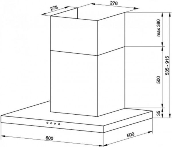 Вытяжка Hansa OKP631TH
