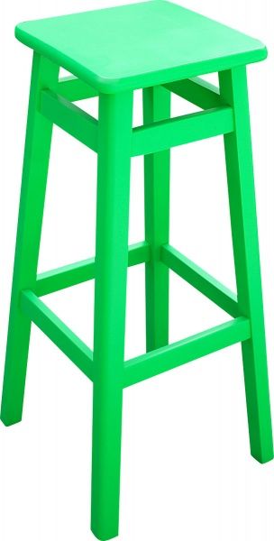 Табурет барний 800x300x300 мм зелений зелений 
