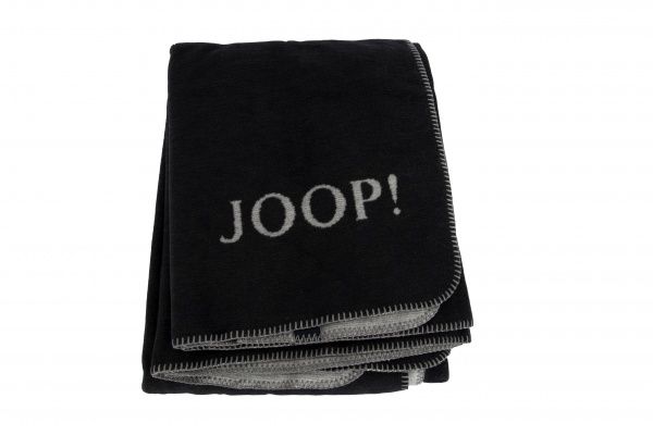 Плед Melange-DF Anthraz.-Silber 150x200 см темно-синій/сірий/молочний Billerbeck 