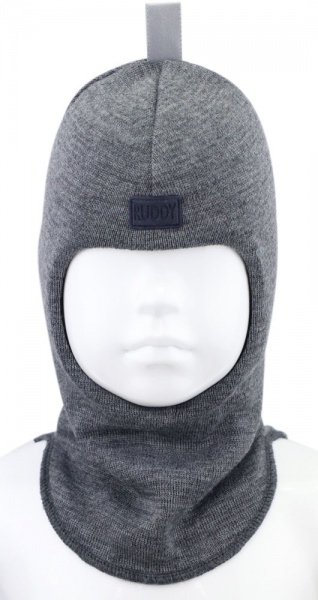 Шапка для мальчика Ruddy Балаклава р.47-49 светло-серый 2205 