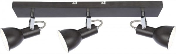 Спот Globo Xenia 3x40 Вт E14 черный 54643-3 
