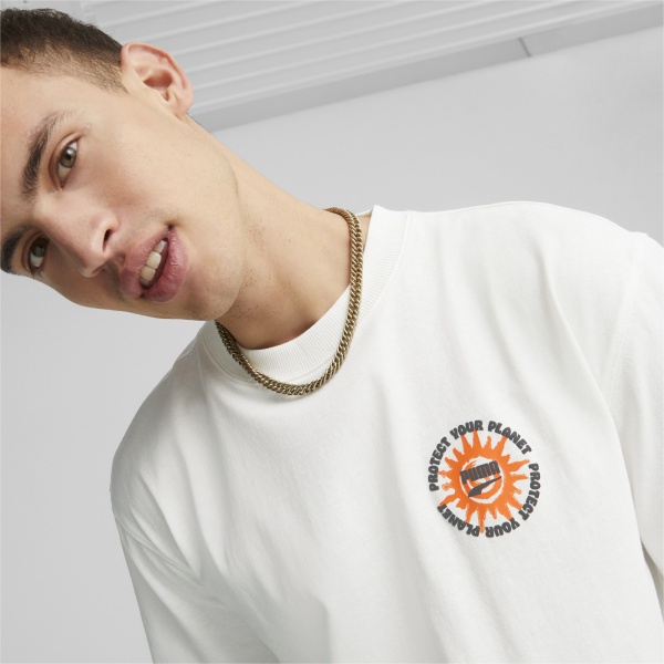 Футболка Puma DOWNTOWN GRAPHIC TEE 53918102 р.2XL белый
