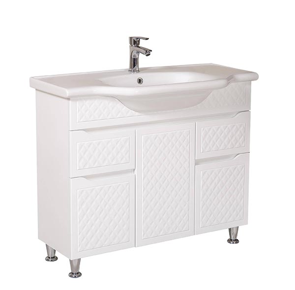 Тумба Aqua Rodos Родорс напольная 100 с умывальником АР000040363