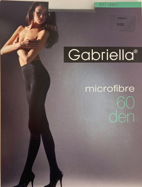 Колготки женские Gabriella 60 den р. 3 графит
