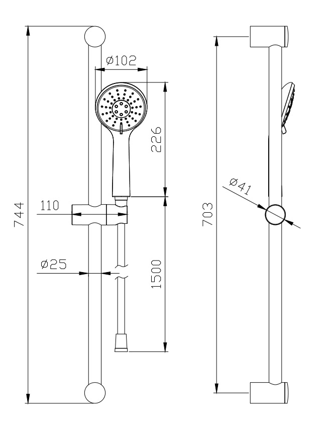 Душевой гарнитур Koller Pool