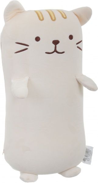 Подушка дорожня Котик 43х22 см айворі 