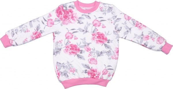 Свитшот Моя планета р.110 розовый 