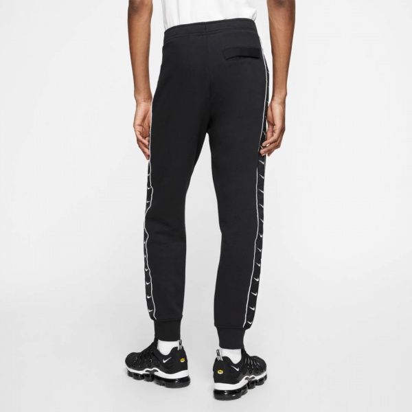Брюки Nike M NSW SWOOSH FLC PANT FT CV1031-010 р. L черный
