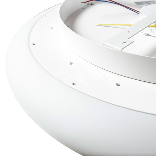 Люстра світлодіодна Светкомплект Cloud CLN-80W OP RGB RC 80 Вт білий матовий 