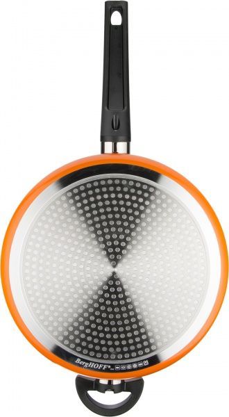 Сотейник с крышкой Eclipse 26 см оранжевый 3700160 BergHOFF
