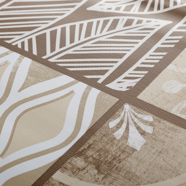 Скатерть Абстракция 137x110 см коричневый Даріана 