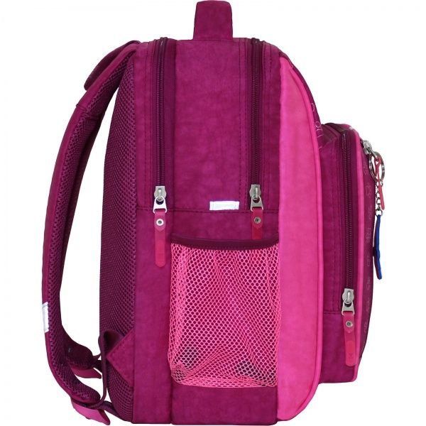 Рюкзак шкільний Bagland Школяр Супер 141д рожевий (0012870)