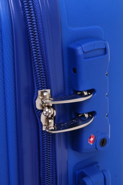 Чемодан 41 л синий XY22100 50х36х23 ABS 