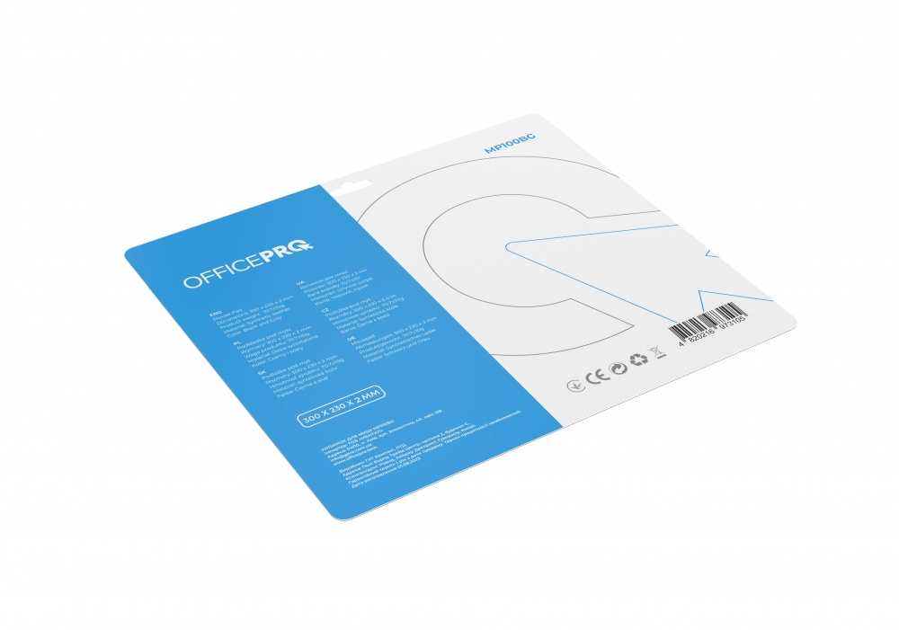Килимок для миші OfficePro (MP100BG)