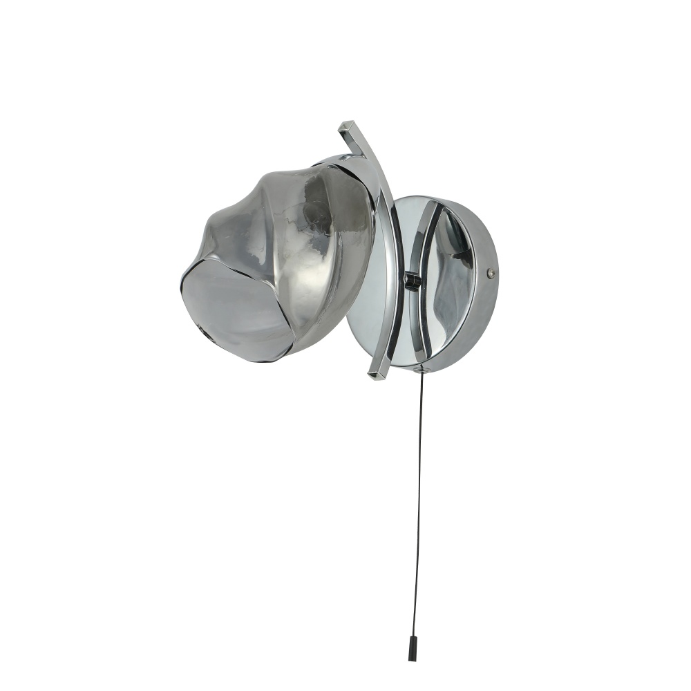 Бра Miorro Ideale метал/скло 1x40 Вт E27 хром 51-311-060