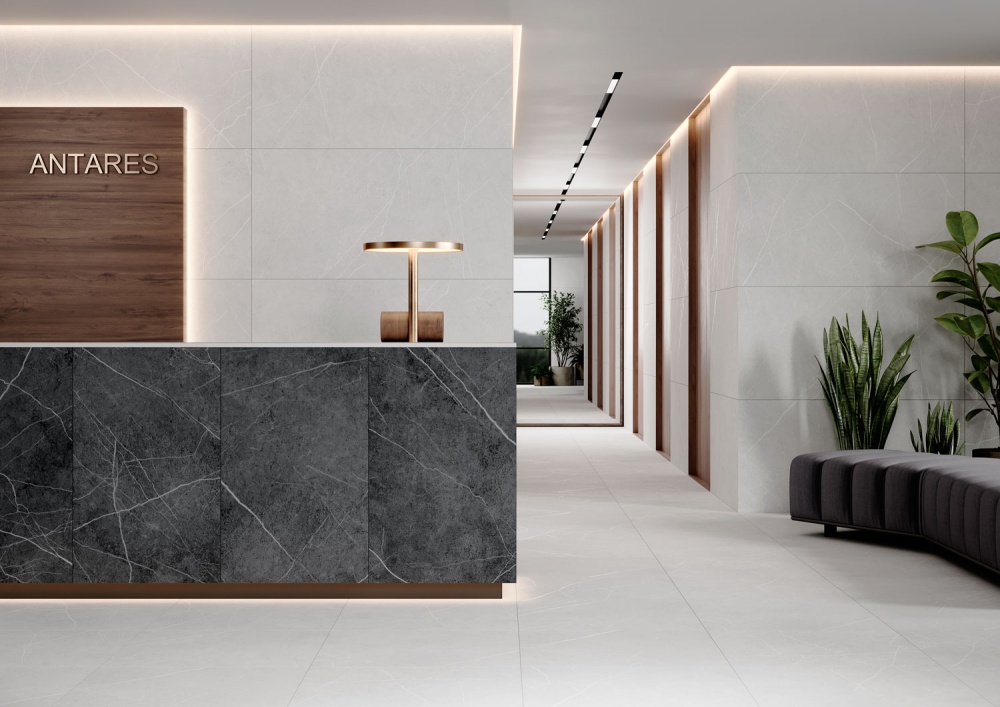 Плитка Cersanit Antares light grey matt rect 59,8x59,8 см