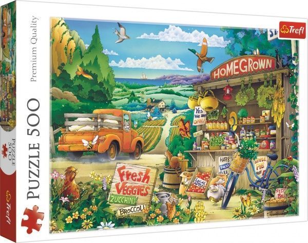 Пазлы Trefl Утро в деревне 6336188