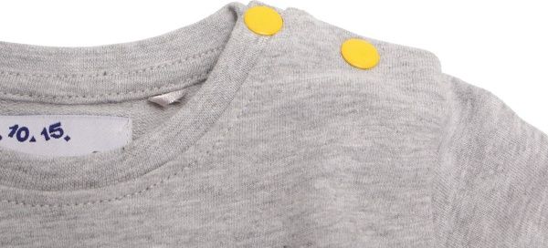 Свитшот 5.10.15. 5F3902 р.80 серый меланж 