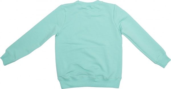 Свитшот Маленькие люди для девочки 14 р.140 мятный 