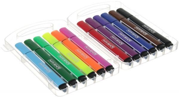 Фломастери тригранні 12 шт Nota Bene