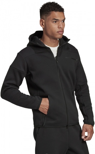 Джемпер Adidas ZNE FZ GM6531 р. XL чорний