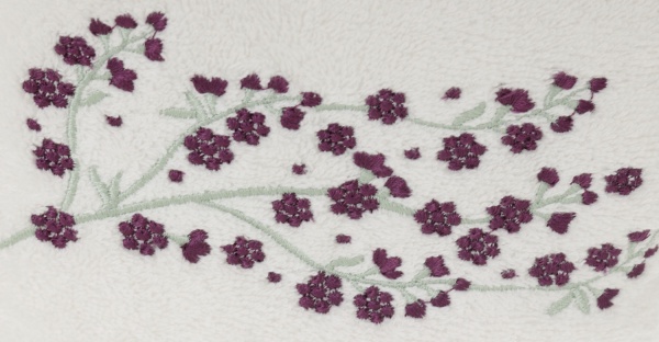 Набор полотенец Tisha 2 шт пурпурный La Nuit 