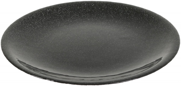Блюдо Seta 33 чорне Dekor Cam 