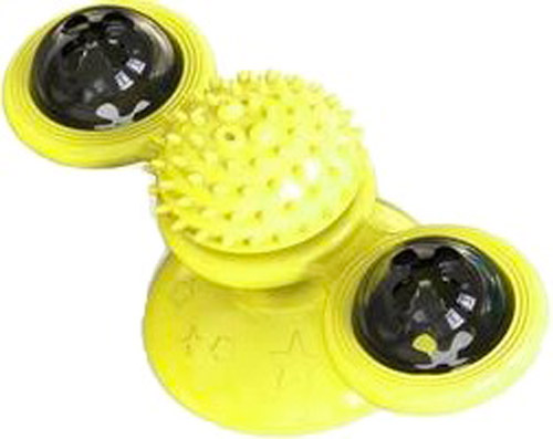 Іграшка для котів AnimAll AcrazZzy Cat 9888 на присосці колір у асортименті