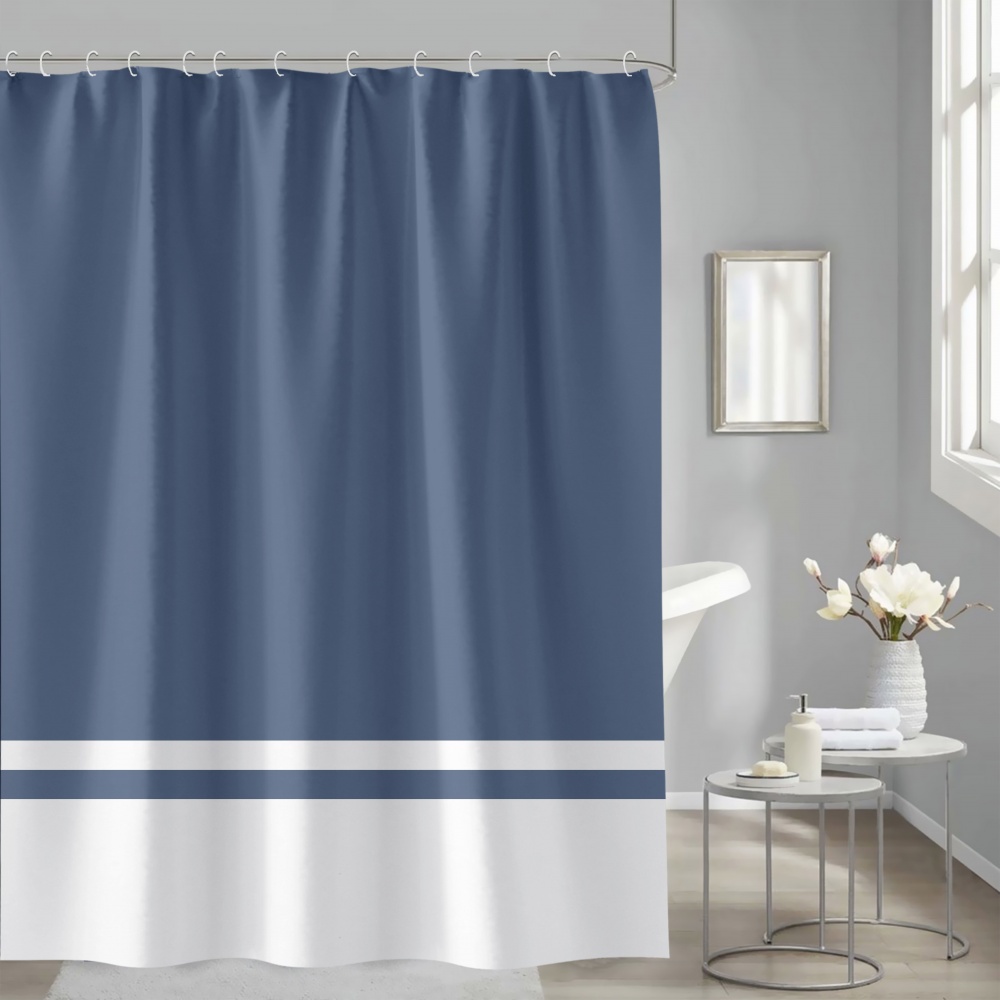 Шторка для ванны Trento Pigeon 240х200 см голубая