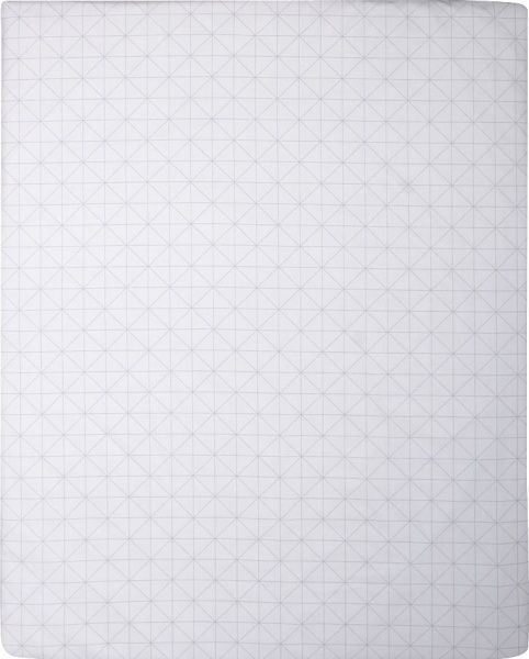 Простынь Rhombus 160x220 см белый UP! (Underprice) 