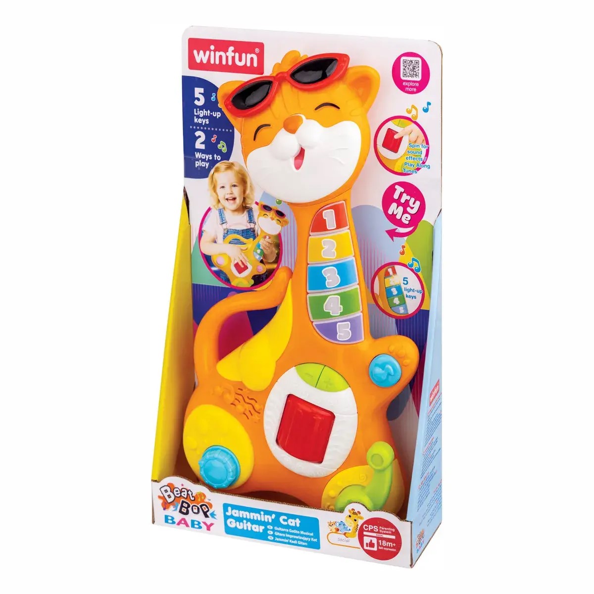 Гитара Winfun Кот 180601-NL — фото 1
