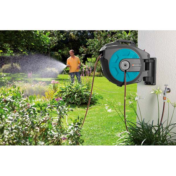 Катушка для шланга Gardena настенная автоматическая 35 Roll-Up 8024-20