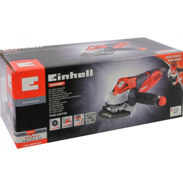 Болгарка (кутова шліфмашина) Einhell TE-AG 125/750 4430880