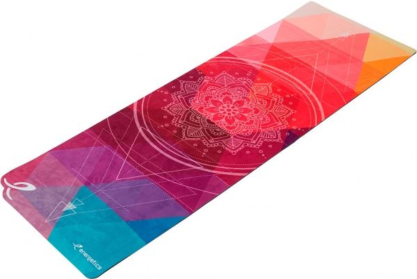 Килимок для йоги Energetics 410530-901391 Printed PVC Free Yoga Mat рожевий