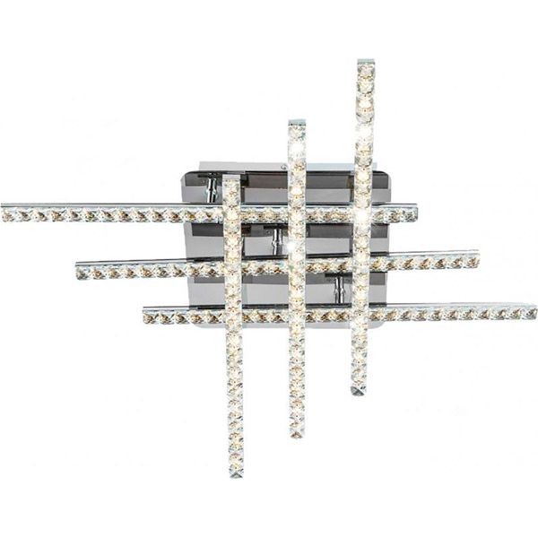 Люстра светодиодная Strotskis Vector 48 Вт хром 90041/6 