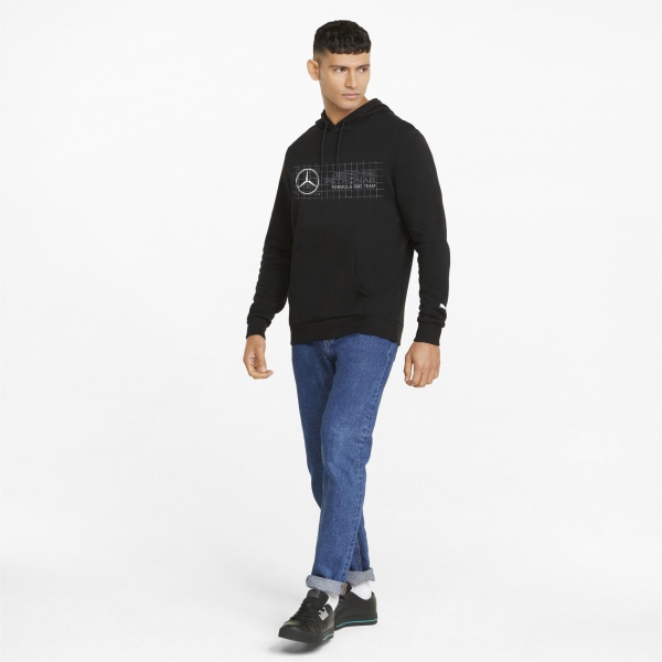 Джемпер Puma MAPF1 Logo + Hoodie 53511801 р. M чорний