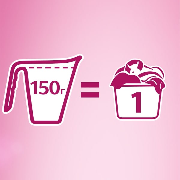 Пральний порошок для машинного та ручного прання Losk Ароматерапія Ефірні олії та Малазійська квітка 2,25 кг 