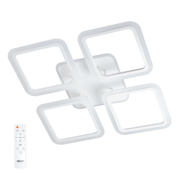 Люстра светодиодная Accento lighting ELBE S 4 4x90 Вт белый