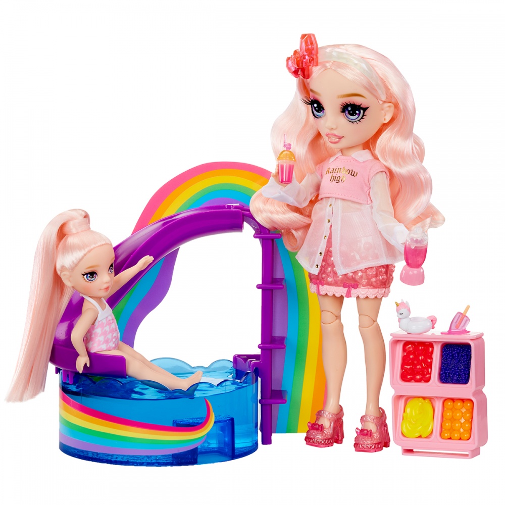 Набор с куклой MGA Entertainment Радужный праздник в бассейне 522249