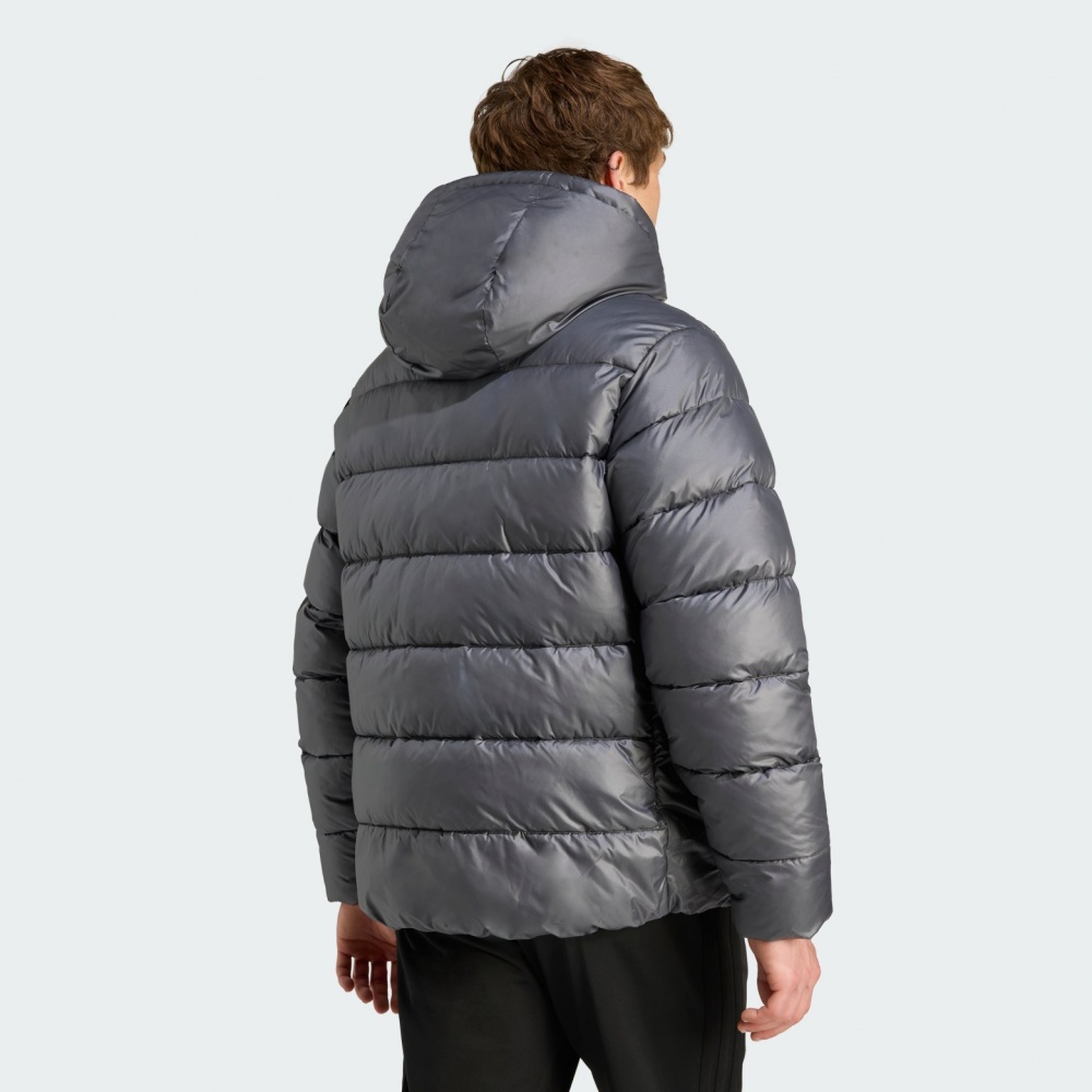 Пуховик мужской зимний Adidas ESS SD PUF HD J JM8399 р.L серый