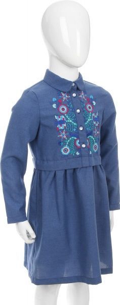 Платье Эдельвика 140 синий 108-19/00 