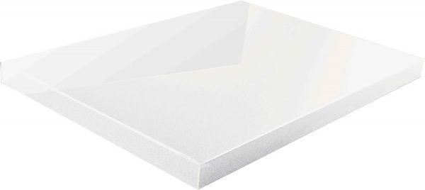 Фасад для кухні LuxeForm Акрил Біла перлина металік/МE-001U AS 920x396