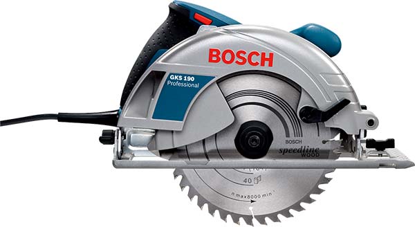 Пилка дискова Bosch Professional GKS 190 0601623000