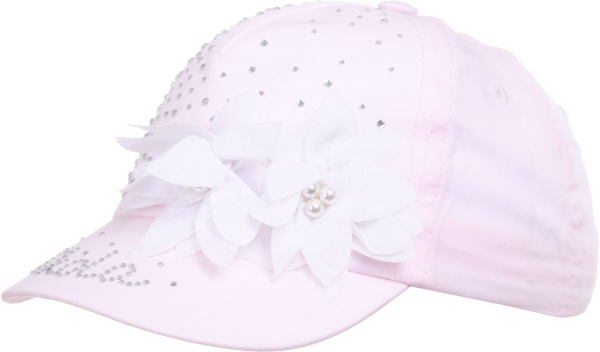 Кепка для девочек Pampona 21 L 07 р.46 светло-розовый 