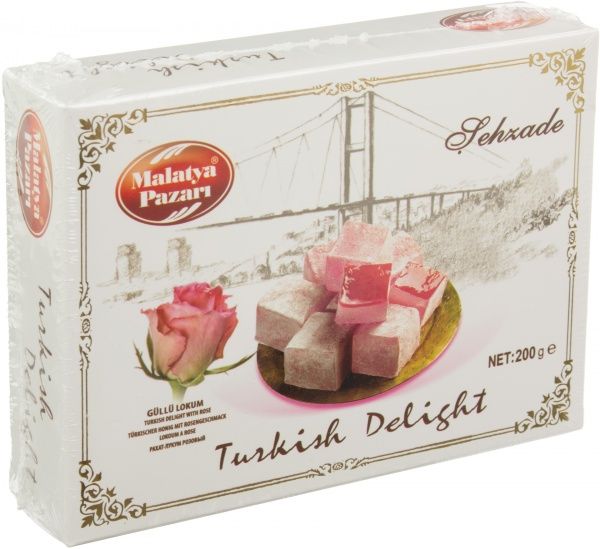Рахат-лукум Malatya Pazari Shehzade Гранатовый 200 г (8690985828403) 