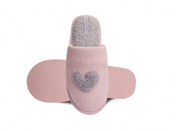 Капці домашні Twins HS-OZ з декором р.38/39 рожевий 