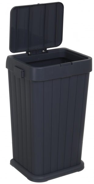 Корзина для белья RIO Twins 36,1х27,3х58,1 см 40 л графитовый 