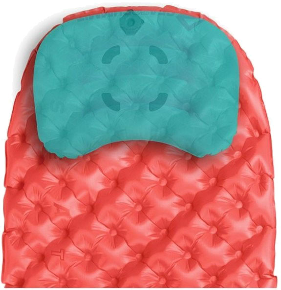 Коврик туристический Sea To Summit UltraLight Insulated Mat Women's Regular STS AMULINS_WR 168x55 см красный